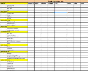 Book Marketing Plan 