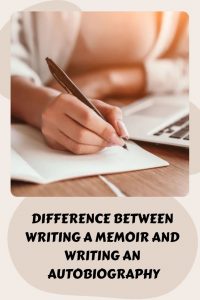 difference between memoir and autobiography