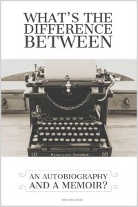 what's the difference between autobiography and memoir 