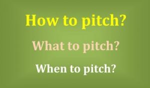 how to write a good pitch